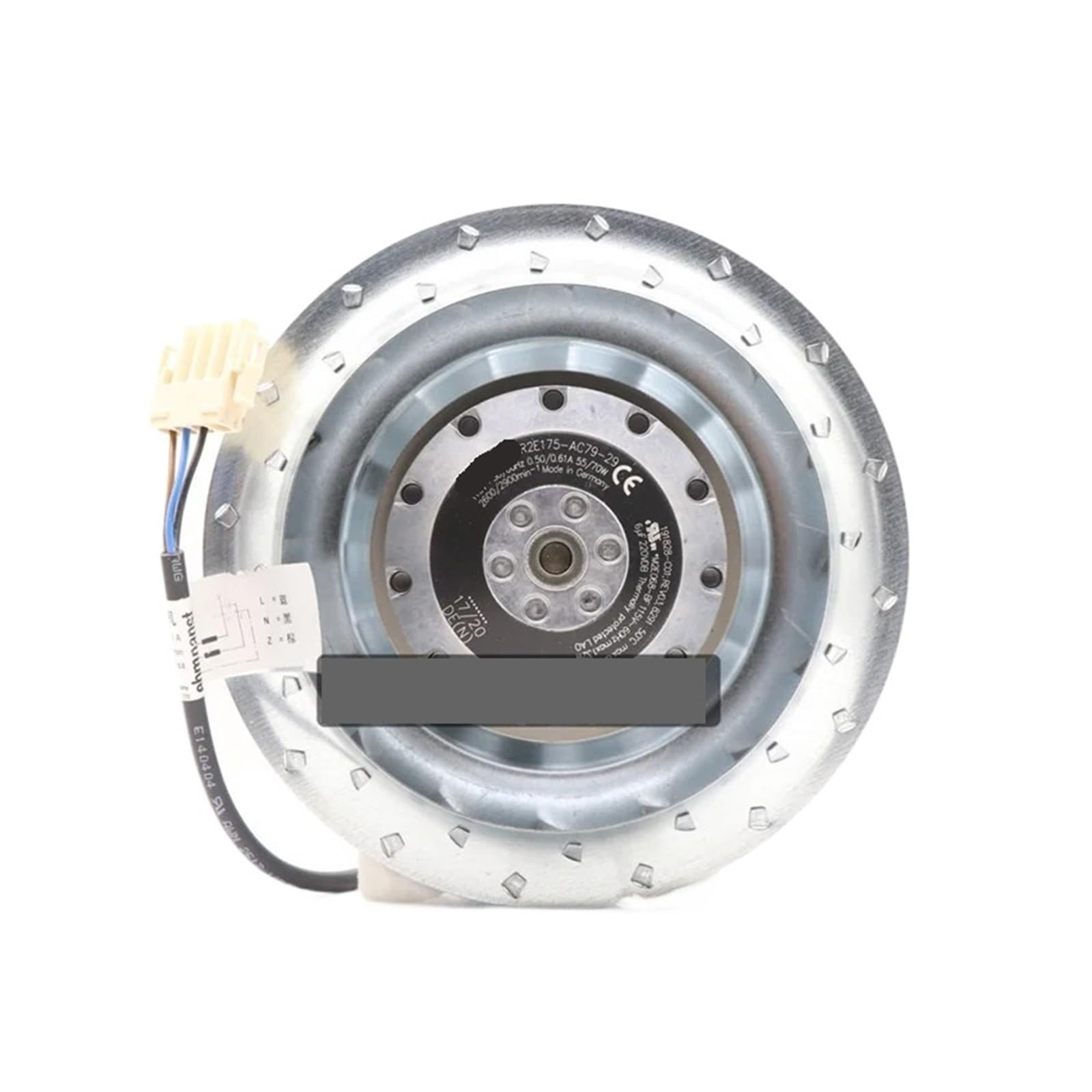 BRODEFUP R2E175-AC79-29 48V Cooling Fan 76/62W