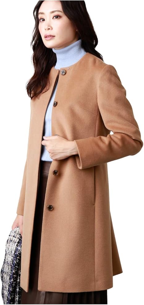 SALE／90%OFF】 NEWYORKERノーカラーコート コットン×リネン