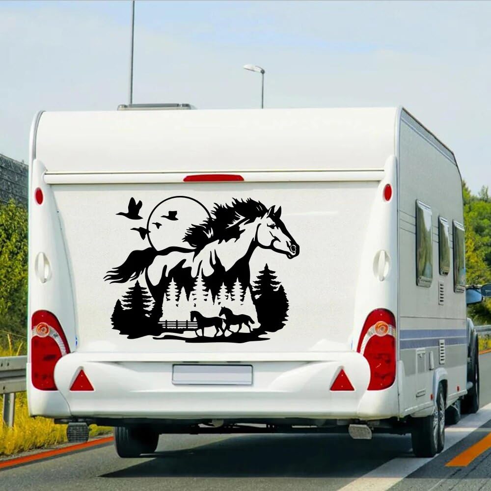 Rv Sticker Designs RV Vinyl Decoration Large Compass World Map Car Truck Sticker Decal For ...