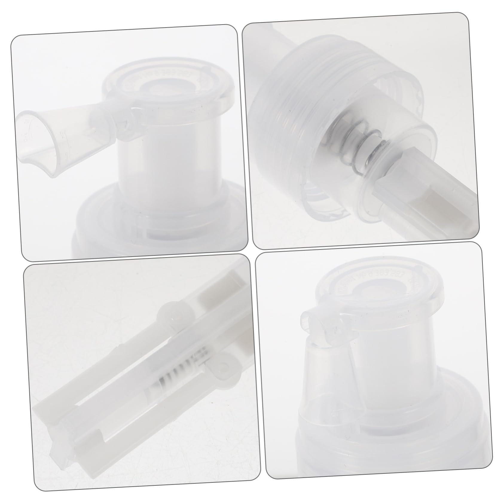 FOMIYES Botella Rociadora de Polvo Rellenable Dispensador de Polvo Seco