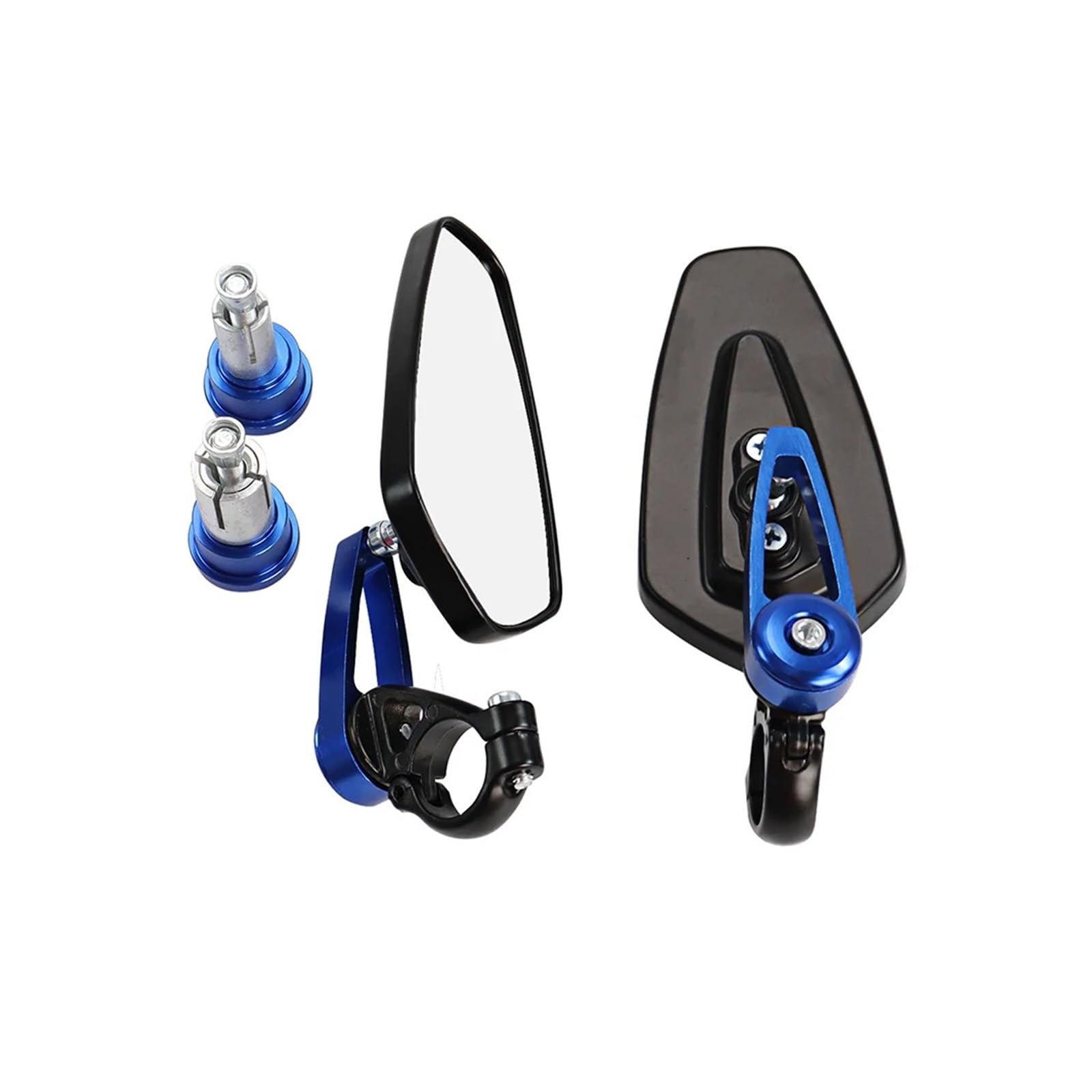 Moto Lusterko końcówkowe kierownicy Motocyklowa k Pasuje Do Honda 7/8 "22mm Lusterka Boczne Motocykla Uniwersalne Lusterka Boczne Kierownica Do Hulajnogi Akcesoria Do Lusterek