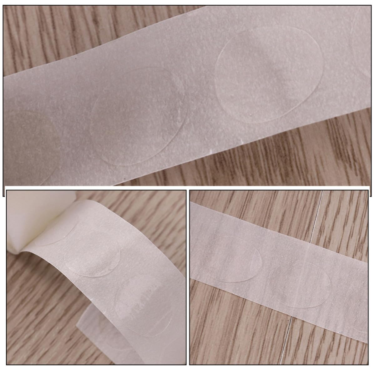 SECFOU 10 Rolls Double-Sided Adhesive Dots for Balloons and Posters, Removable Sticky Tape Points with Resin Glue, Good Durability, for Party and Celebration Decorations