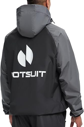 Miniatura 10 de HOTSUIT Sauna Suit for Men Sweat Sauna Jacket Pant Gym Workout Sweat Suits