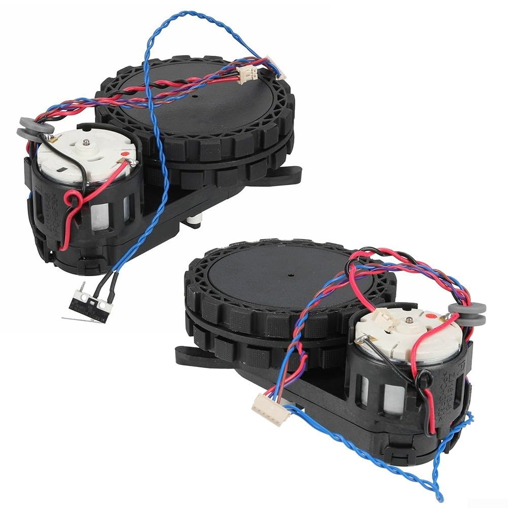 Eawfgtuw Für Motor Antriebsrad Set für Deebot N8/N8 Pro/N8 Plus/T9/OZMO 920/950 Roboterstaubsauger, links und rechts Ersatzräder, Roboterstaubsauger für Ersatzteile