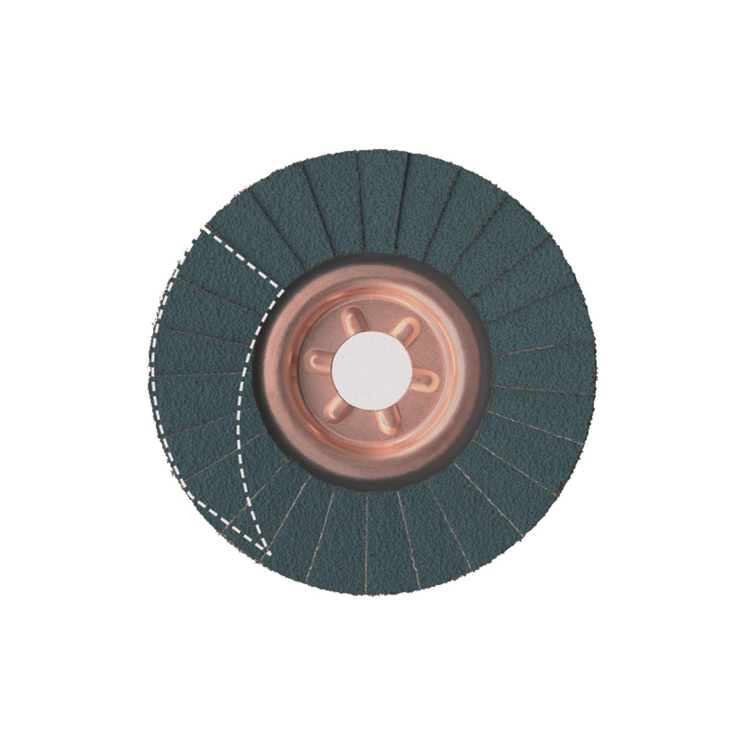 Lukas SLTT A27201250400065A Sanding Plate Zirconia Corundum Diameter 125 mm Grain 40