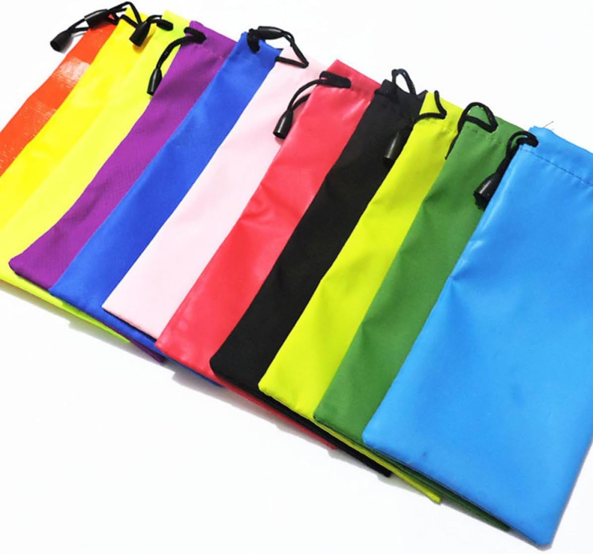SUPVOX 5pcs Waterproof Eyeglasses Bag Cloth Sunglasses Organizer for Travel image 5