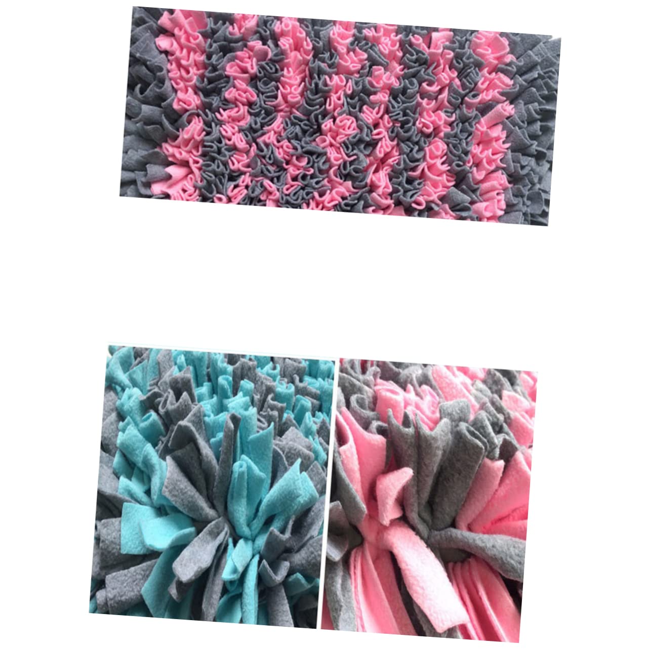 Tapis de Fouille pour Chien Bleu, Alimentation Lente en Tissu, Facile à Nettoyer, pour Améliorer L’odorat et Réduire la Pression