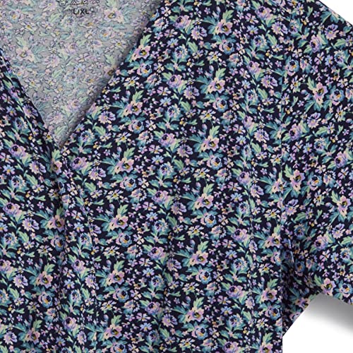 Image of Vera Bradley Women's Cotton Cozy Knit Robe (Extended Size Range)