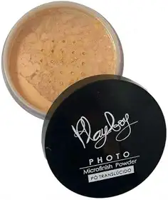 Pó Facial Translúcido Playboy Powder Microfinish Banana 03, tb, Playboy