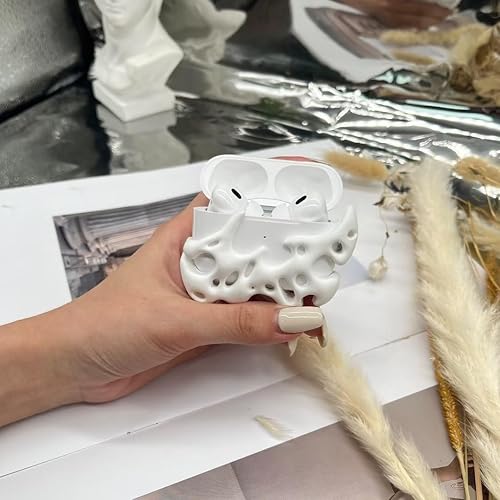 Miniatura 5 de Funda compatible con AirPods Pro 2, funda única de silicona suave 3D para AirPods Pro 21 (20222019) (negro)