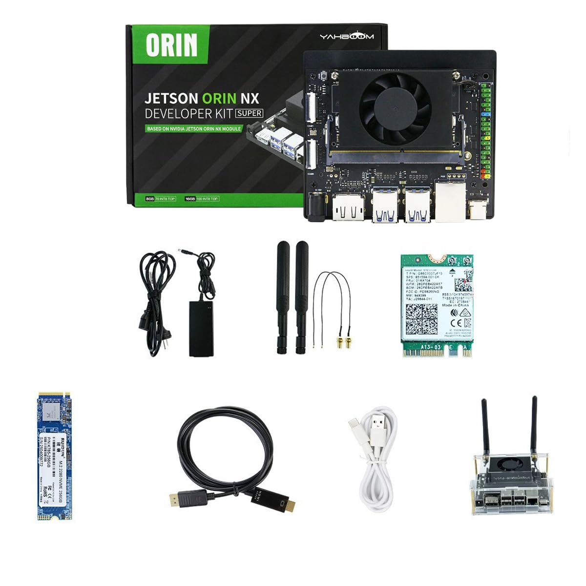 グラフィックボード・グラボ・ビデオカード NVIDIA Jetson Orin NX 16G Amazon.com: Jetson Orin NX Super Developer Kit with 8G/16GB RAM