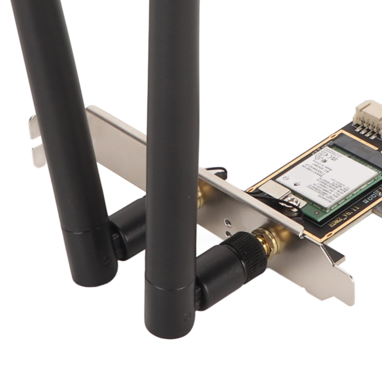 Scheda PCIe WIFI 7 per PC Desktop, Scheda WIFI 7 2.4G 5G 6G Tri Band Scheda di Rete Interna Adattatore Wireless 8774Mbps Adattatore Scheda di Rete Wireless per PC Desktop