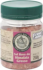 SAL ROSA DO HIMALAIA GROSSO 250g CIA DAS ERVAS