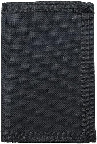 NEICY Billetera de lona triple para niños, carteras deportivas de dibujos animados con bolsillo con cremallera, regalos de Navidad para niñas y