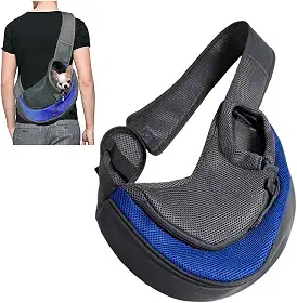 Bolsa Canguru Cachorro Gato Cao Pet Animal de Estimaçao Carregador Pequeno Porte Transporte Mochila Ombro Costas Transversal Passeio Lazer