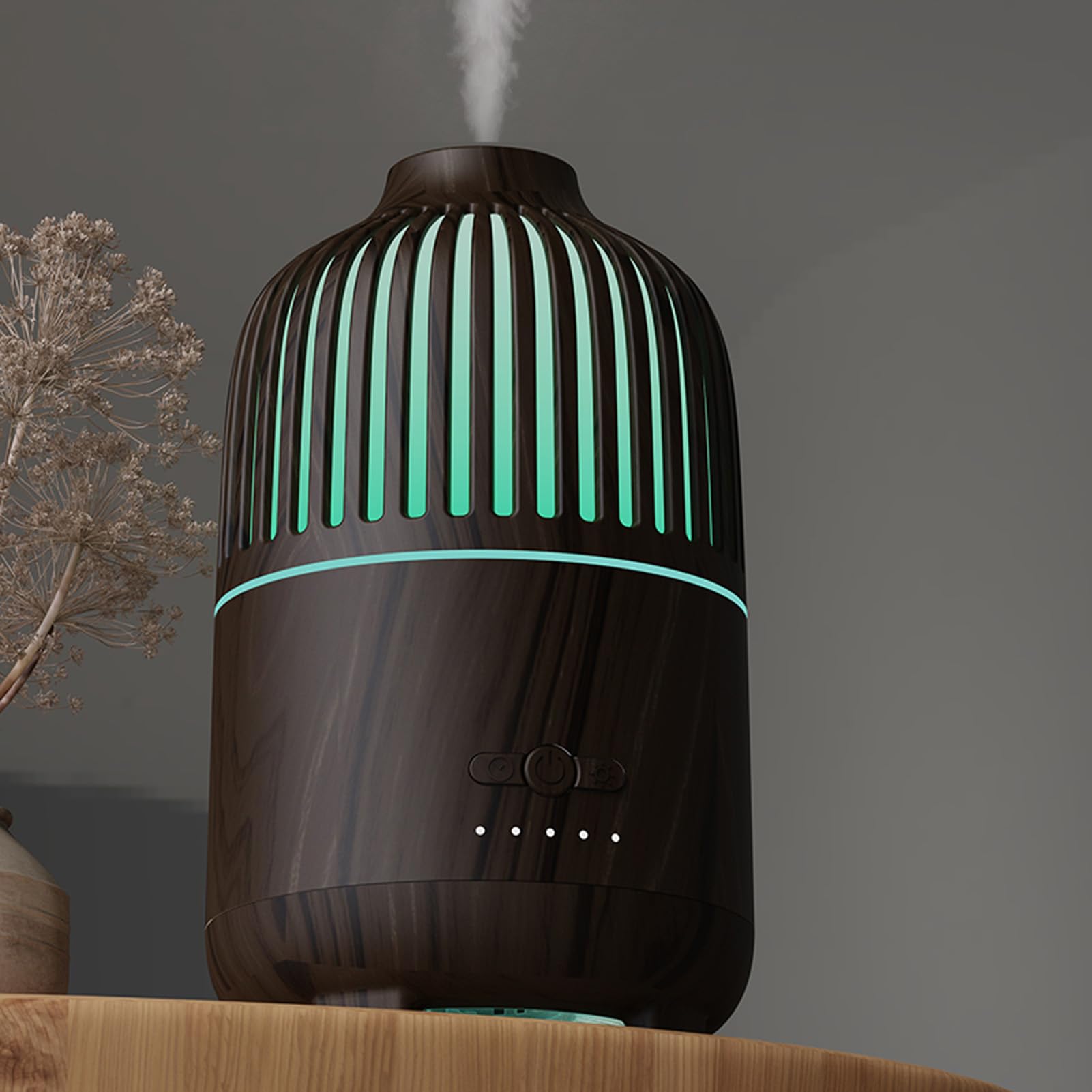 Essential Oil Diffuser,500ml Aromatherapy Machine Essential Oil Air Humidifier,Diffuser Air Machine,Night Light， Aromatherapy Machine Humidifier for Room,Office,Spa Scent.