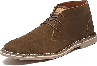 LOUIS STITCHSuede Leather Chukka Boot for Men | High Ankle Casual Office & Trekking Shoes | Hiking Boot | Stitch Down Desert LSSD