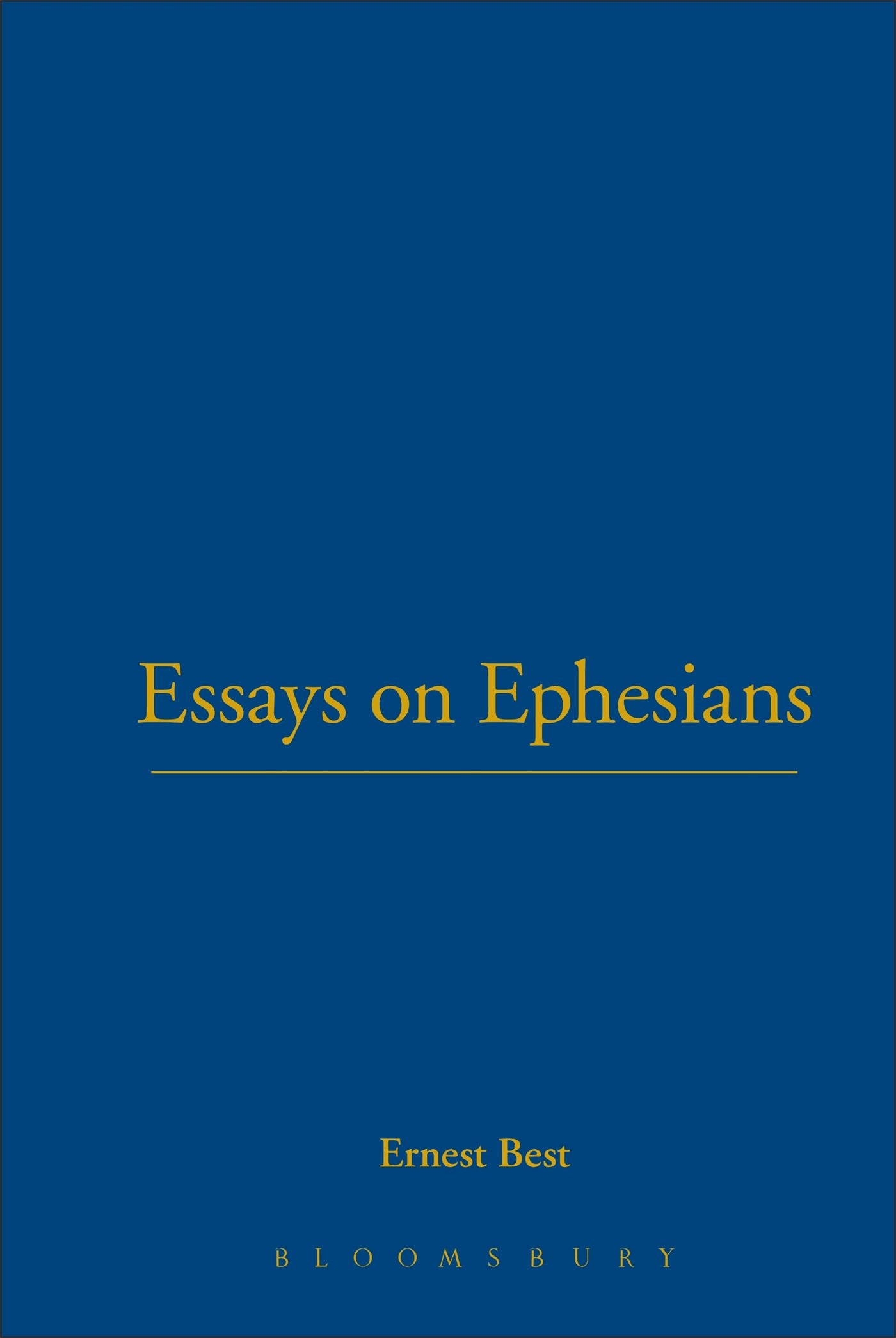 Essays on Ephesians (International critical commentary series)