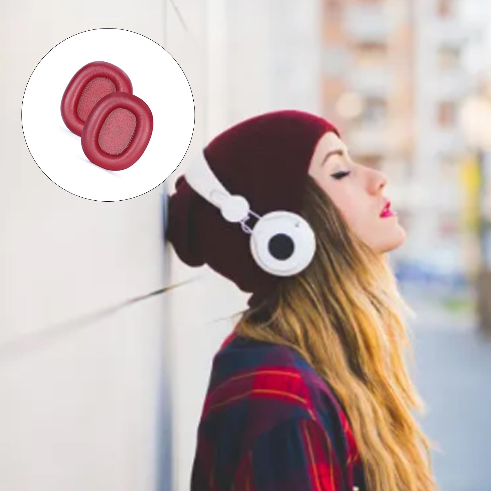 Coussinets d'oreille en mousse pour Headphgone pour un confort tout au long de la journée - Améliore l'isolation acoustique - Coussinets de rechange
