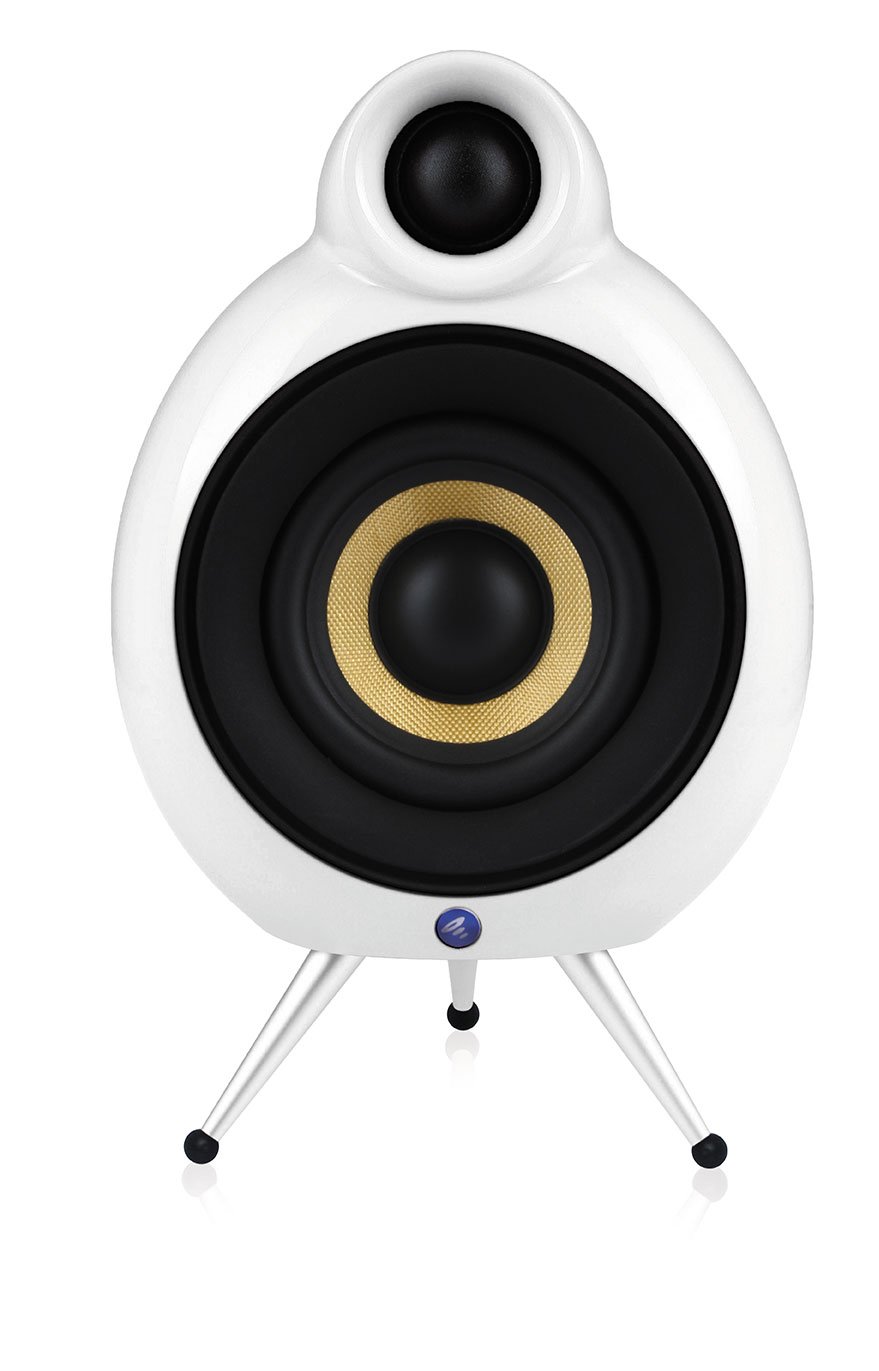 Scandyna MicroPod Speakers, White : Amazon.in: Electronics