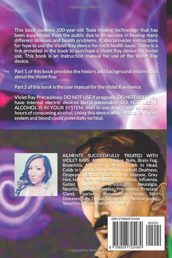 Amazon | Tesla High Frequency Violet Ray Therapy Handbook: Revival