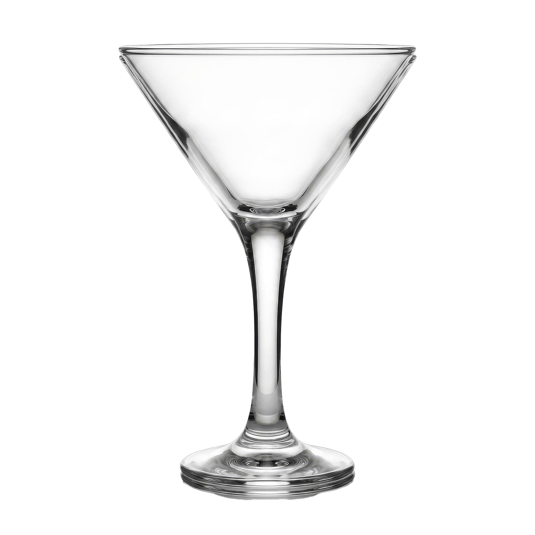 Rink Drink Martini Stemmed Cocktail Glasses 175ml - Set of 12