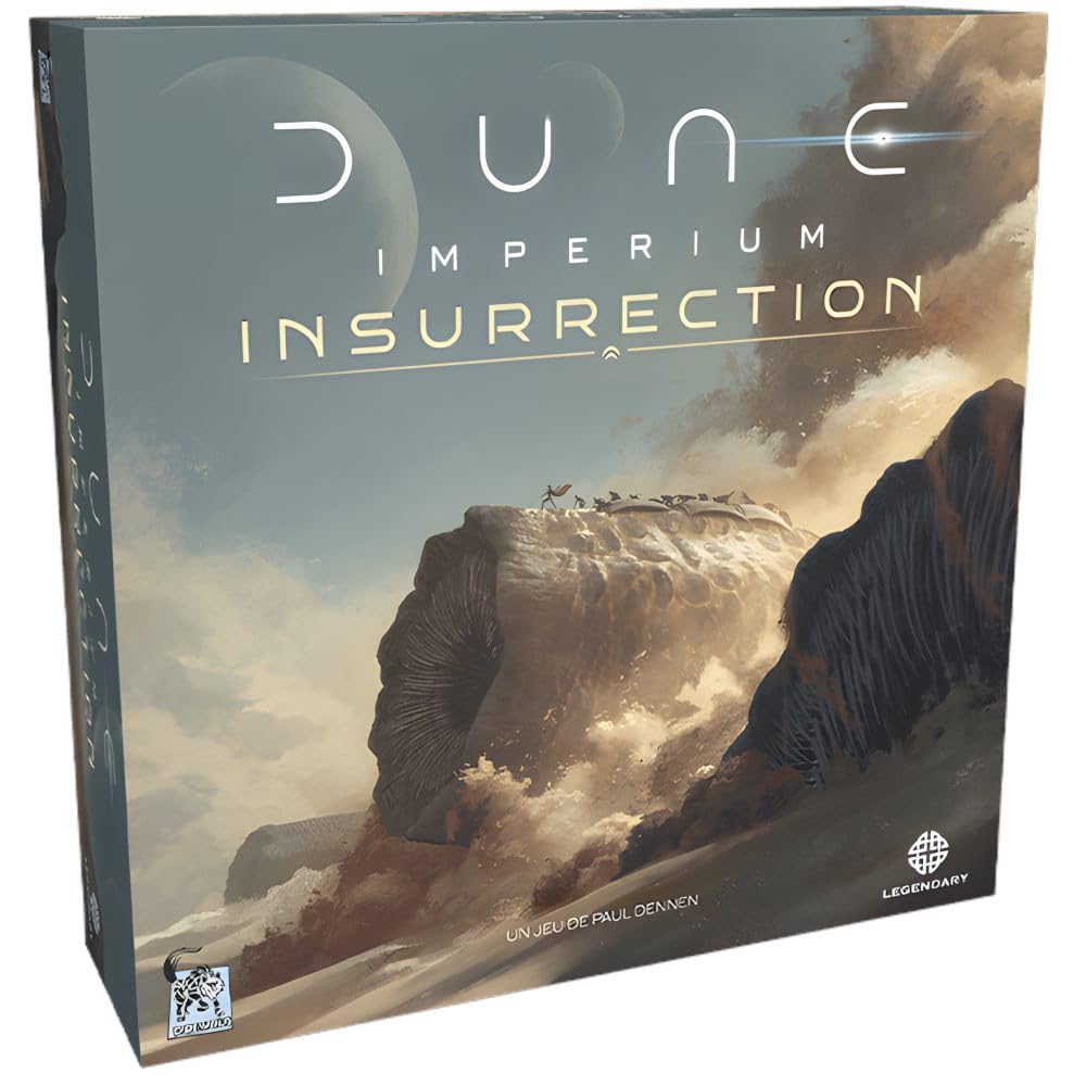 Dune Imperium Insurrection Lot wersja francuska + 1 Decap Blumie (Powstania)