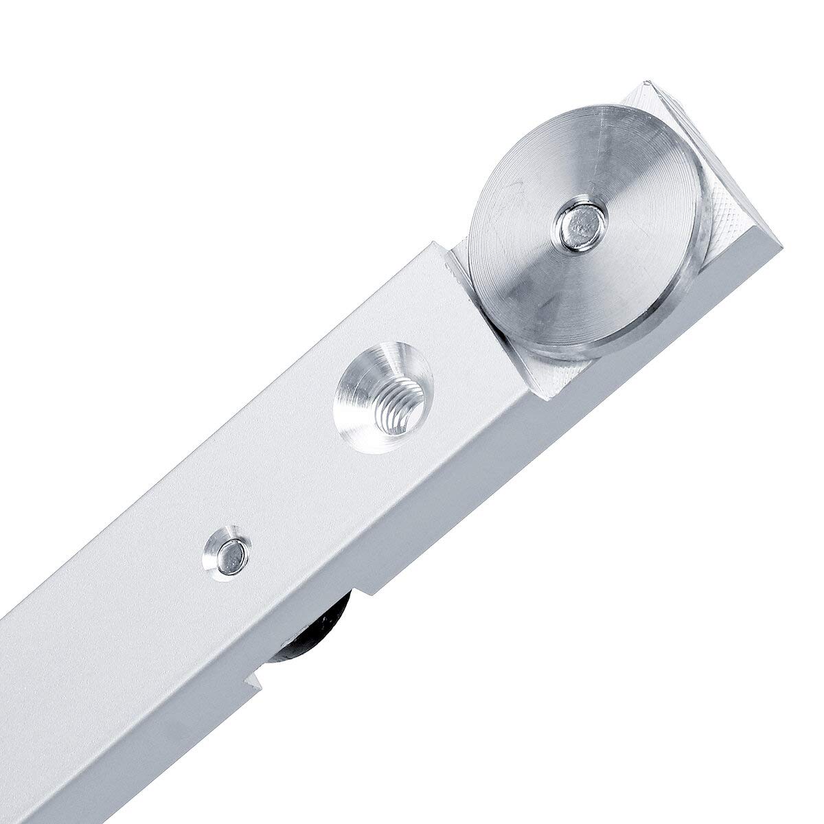 VIDOO Szyna Prowadząca 300/450/850/880mm Stop Aluminium Suwak do Piły Stołowej Przymiar Kątowy Stolarski-850mm
