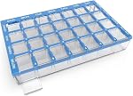Ezy Dose Pharmadose Weekly 7-Day, 4x/Day Pill Organizer, Small | Colour May Vary, 28 Small Compartment Pill Case, Medicine Planner, Vitamin Organizer with Easy Fill Tray, BPA Free