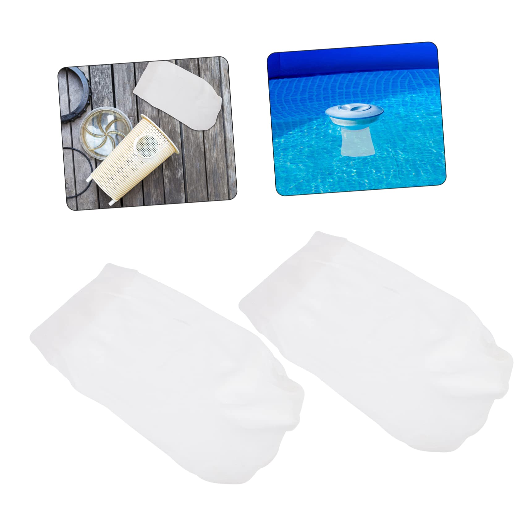 SUPVOX Lot De 5 Paires De Chaussettes De Skimmer De Piscine 8 Pièces X 5 pour Remplacement De Filtre De Piscine Accessoires De Nettoyage