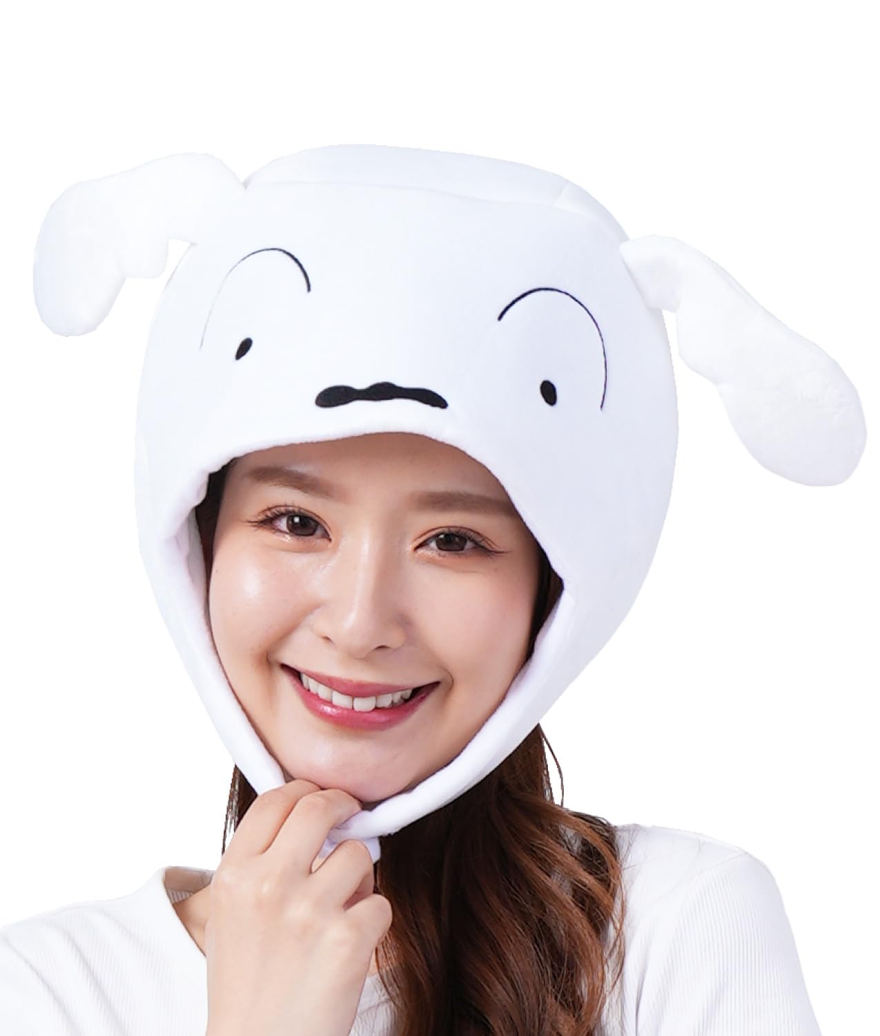 Amazon.co.jp: 着ぐるみ キャップ 帽子 クレヨンしんちゃん シロ