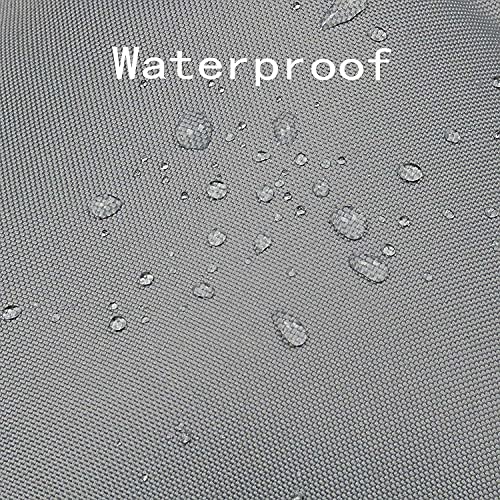 Bench Cushion for Outdoor Furniture, Patio Settee Seat Pads with Removable Cover, Waterproof Non-Slip 59x 14 Inch Swing Loveseat Pads for Fresco Bench, Dining Seat