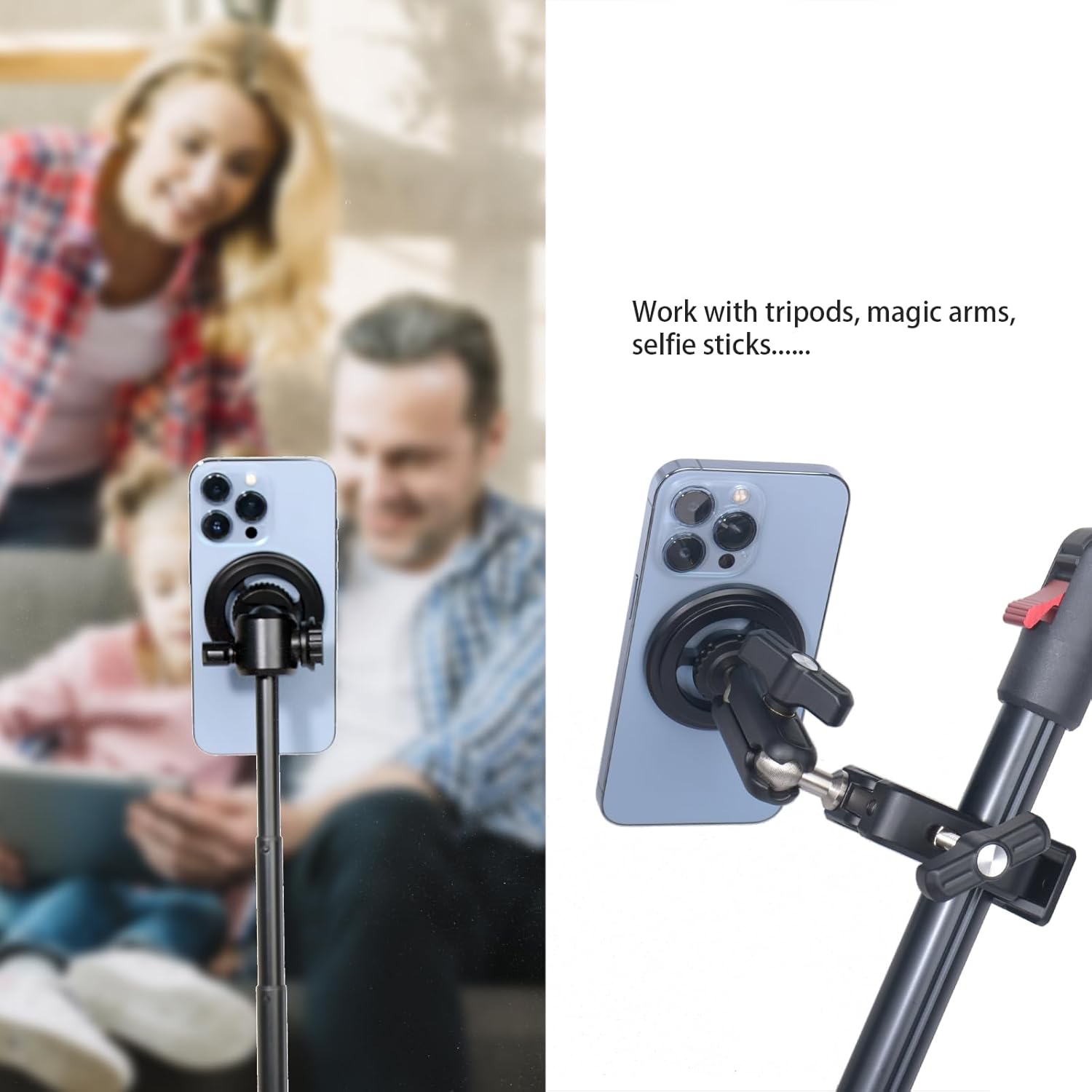 Phone Tripod and Magsafe Mount Phone Holder