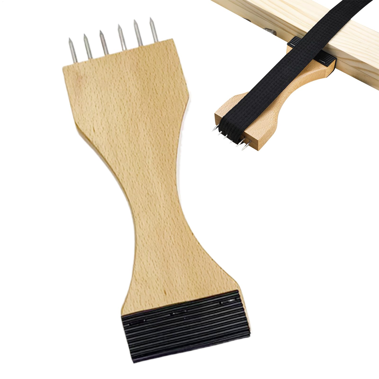 Tenditore per tappeti, tendicinghe, accessori per tappeti, sedia in pelle, tappezzeria, giardino, trapunte, lavori di cucito, tela fai da te