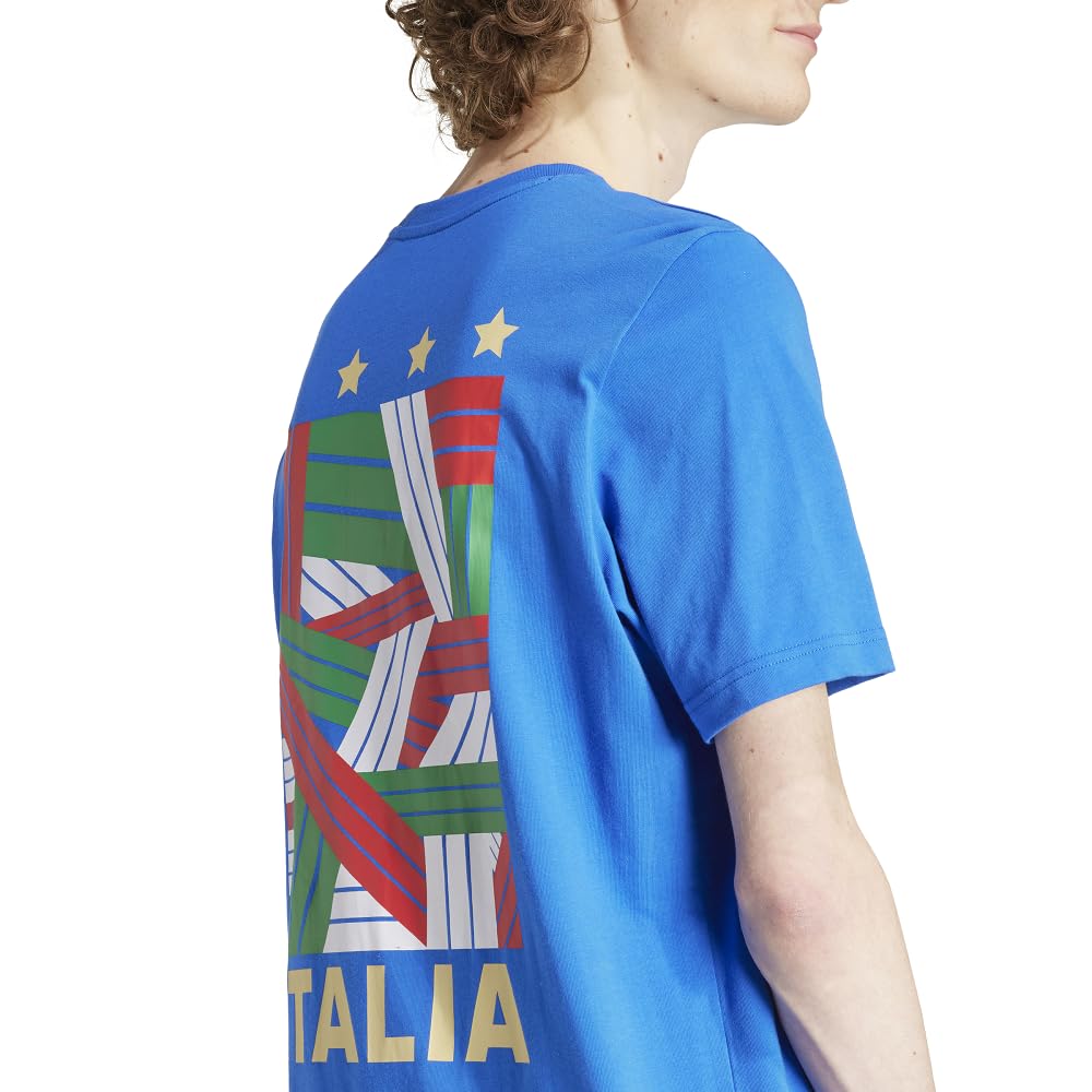 adidas Italy Fan Graphic T-Shirt Camiseta de Italia Fan Graphic Hombre