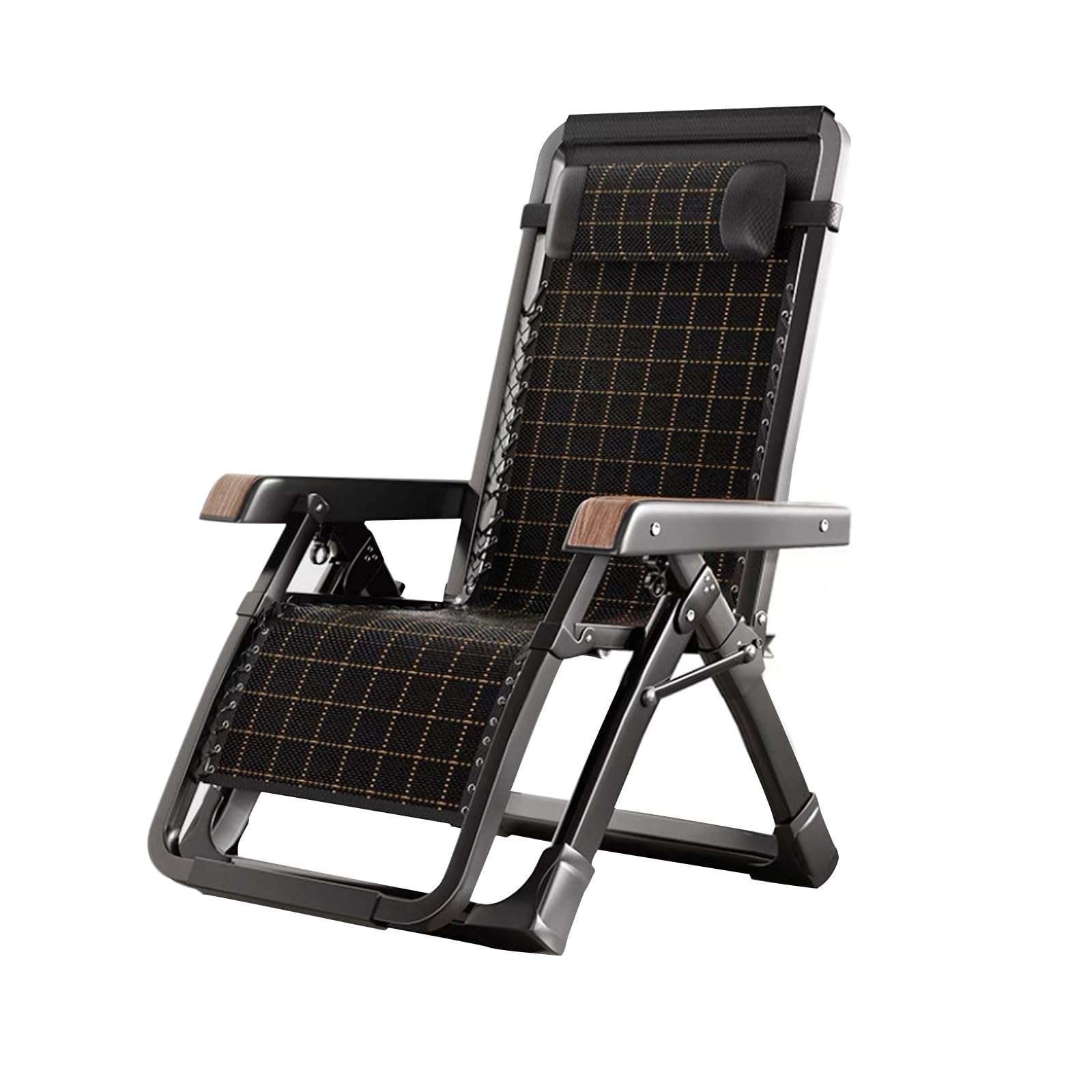 Fauteuil Zero Gravity inclinable 170° avec appuie-tête et structure robuste charge 300 kg