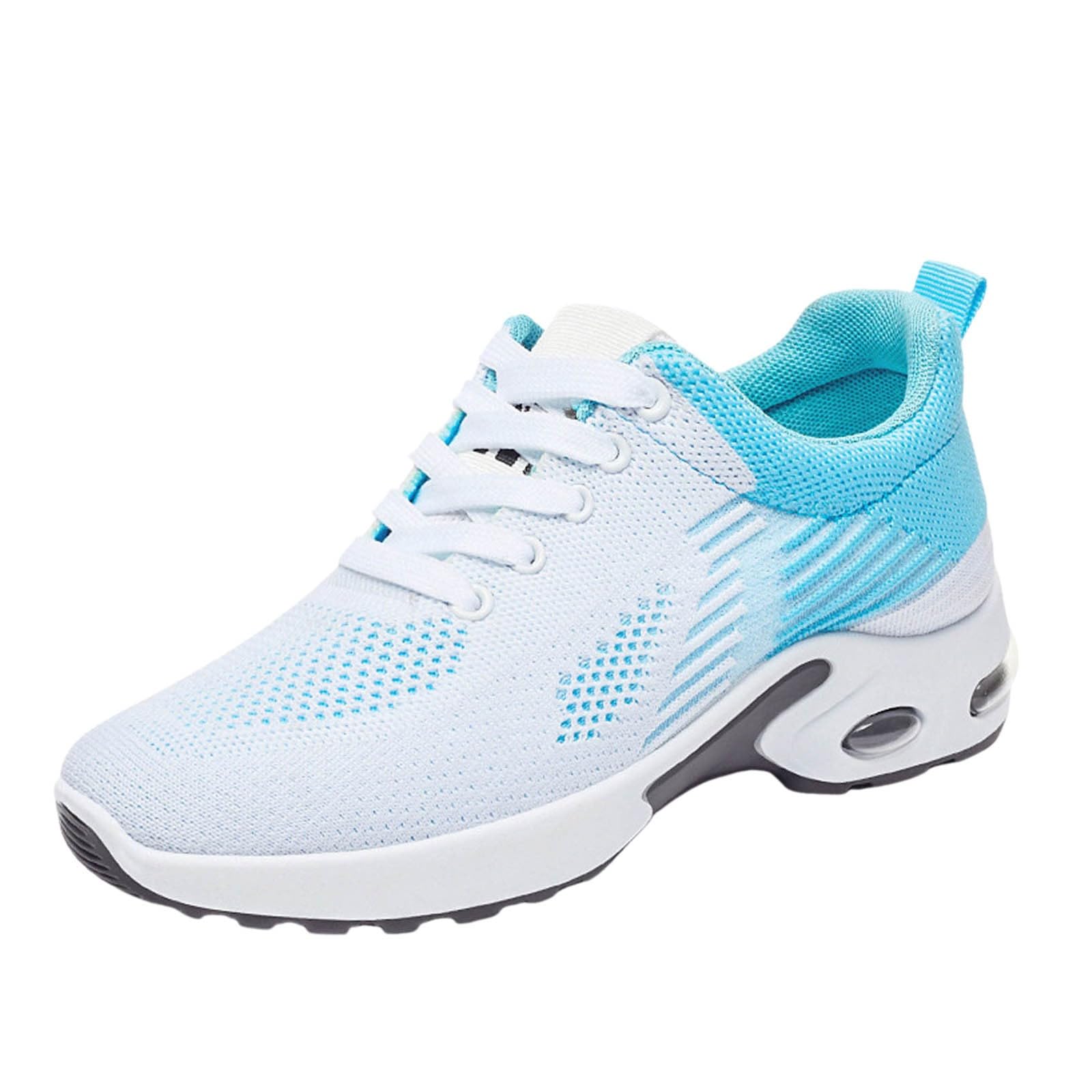 Laufschuhe Damen Sportschuhe Luftpolster Atmungsaktiv Turnschuhe rutschfeste Leichtgewichts Straßenlaufschuhe Sneaker Joggingschuhe Fitness Schuhe Walkingschuhe