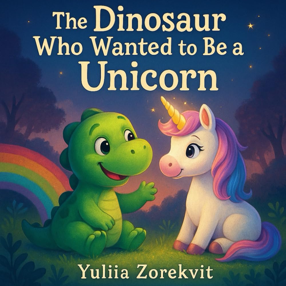 THE DINOSAUR WHO WANTED TO BE A UNICORN: A Heartwarming and Magical Story About Kindness for Kids