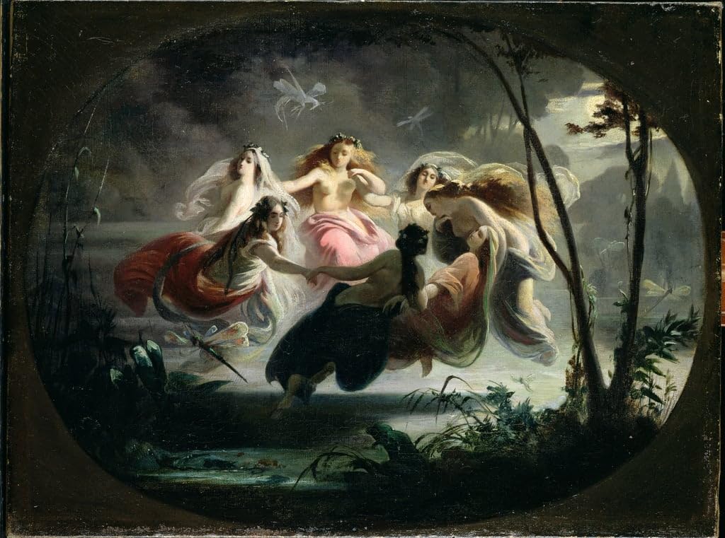 Impression d'affiches la danse de Robert Alexander sur toile premium