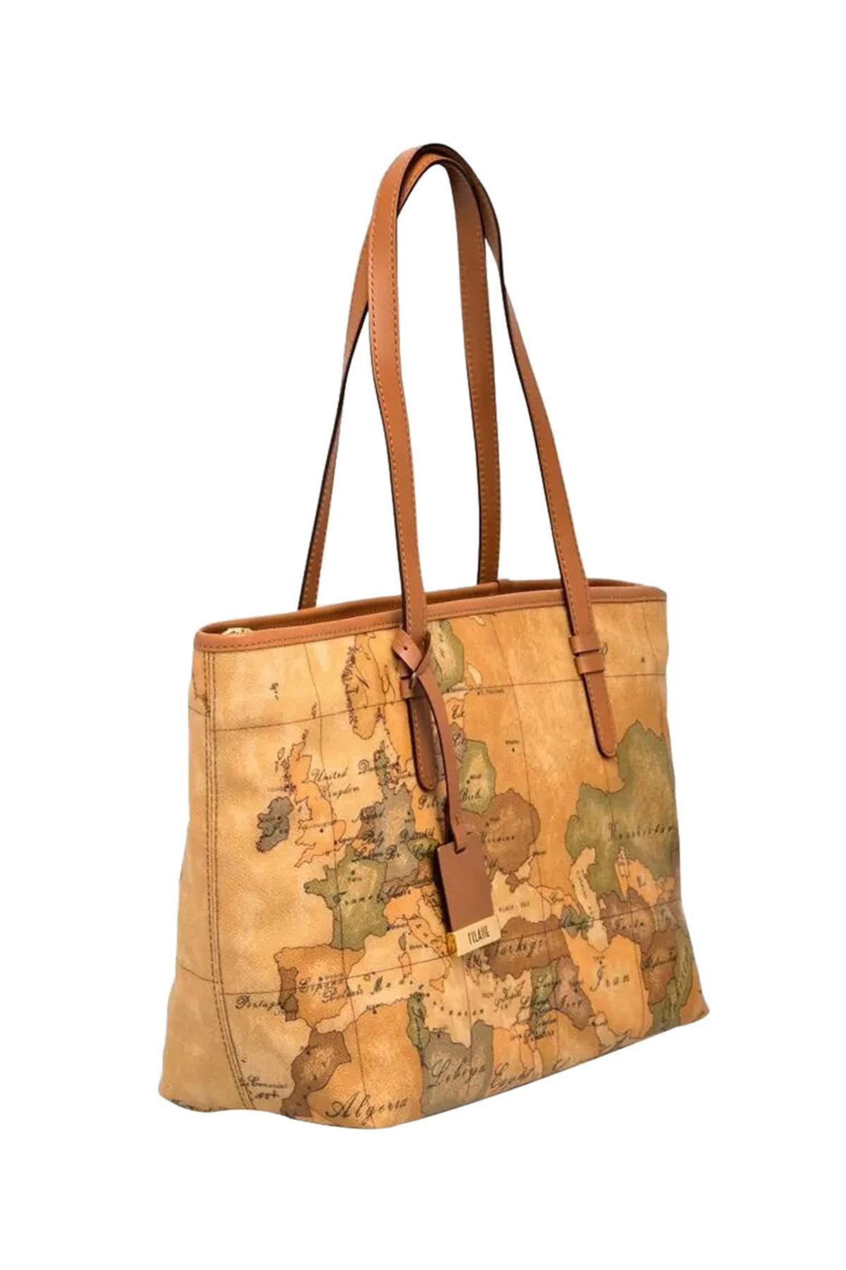 ALVIERO MARTINI DONNA Borsa Geo Classic Media Naturale Mod. D006 6000