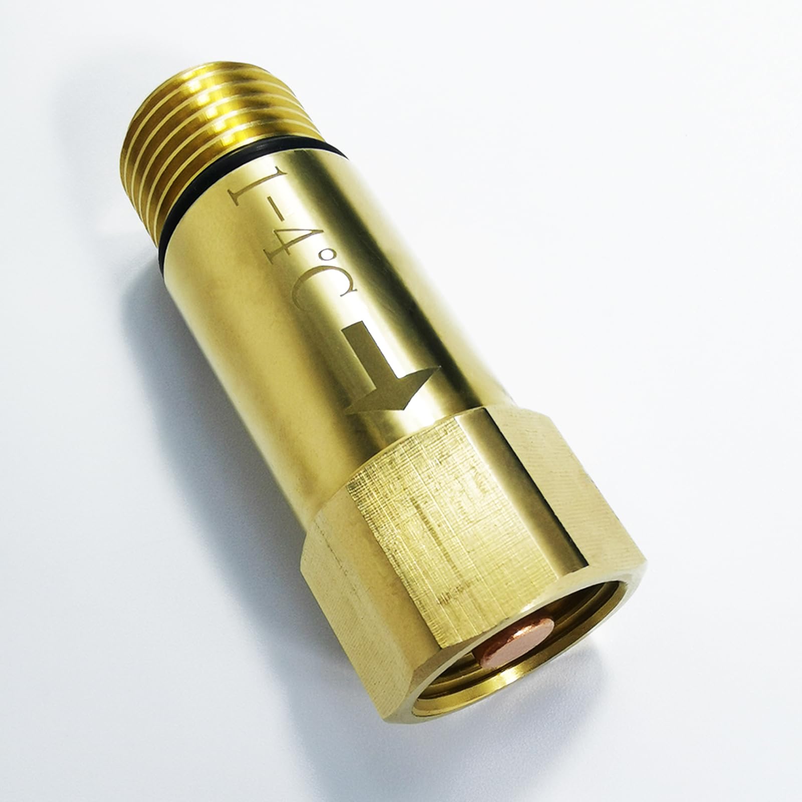 Auto Anti-Freezing Valve for RV Water Tank, Hose, Outdoor Pipe, Faucet, Solar Water Heater, No Electricity Required, Accurate Temperature Sensing Thickened Brass Winterizing Valve, 1/2" NPT Connection