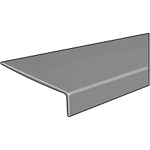 Tread Cover, Poly, Grit, Gray, 1/8x10x144 In