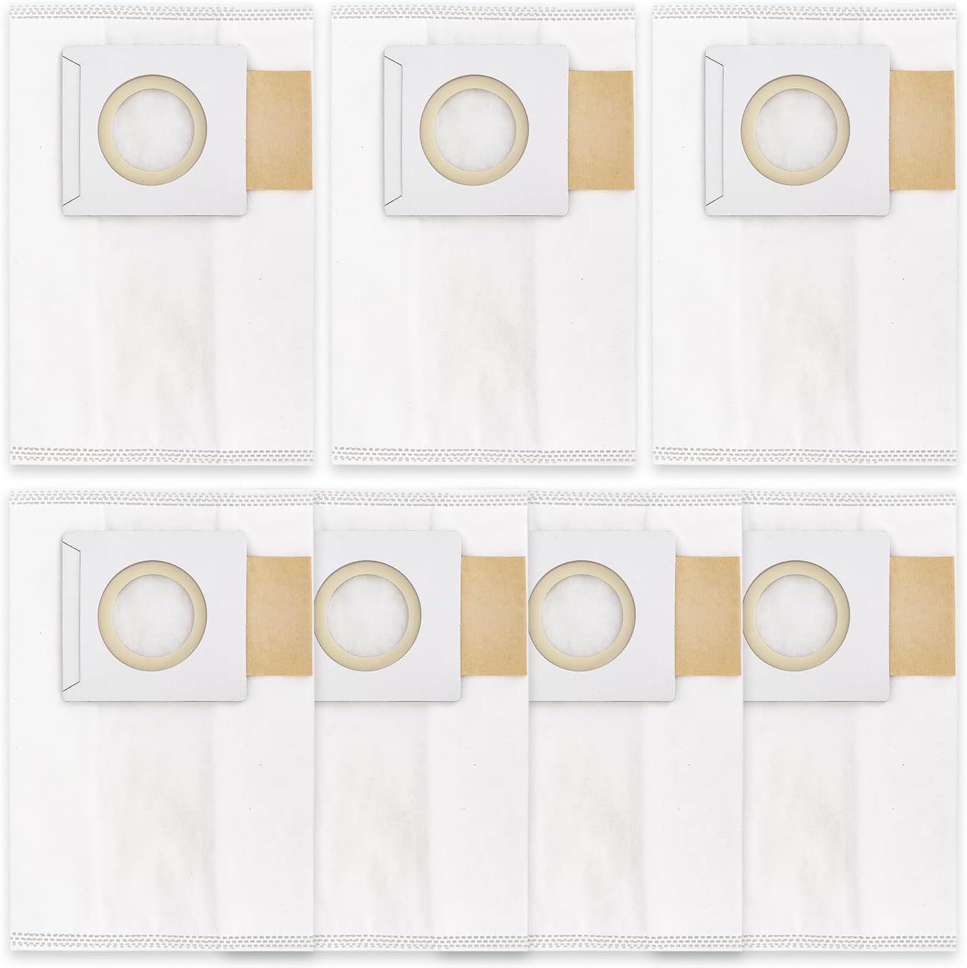 7 Pack 197903-8 Filter Dust Bags for Makita Backpack Vacuum Models XCV05, XCV09 and XCV10 - Replacement Vacuum Bags Dust Bag Accessories