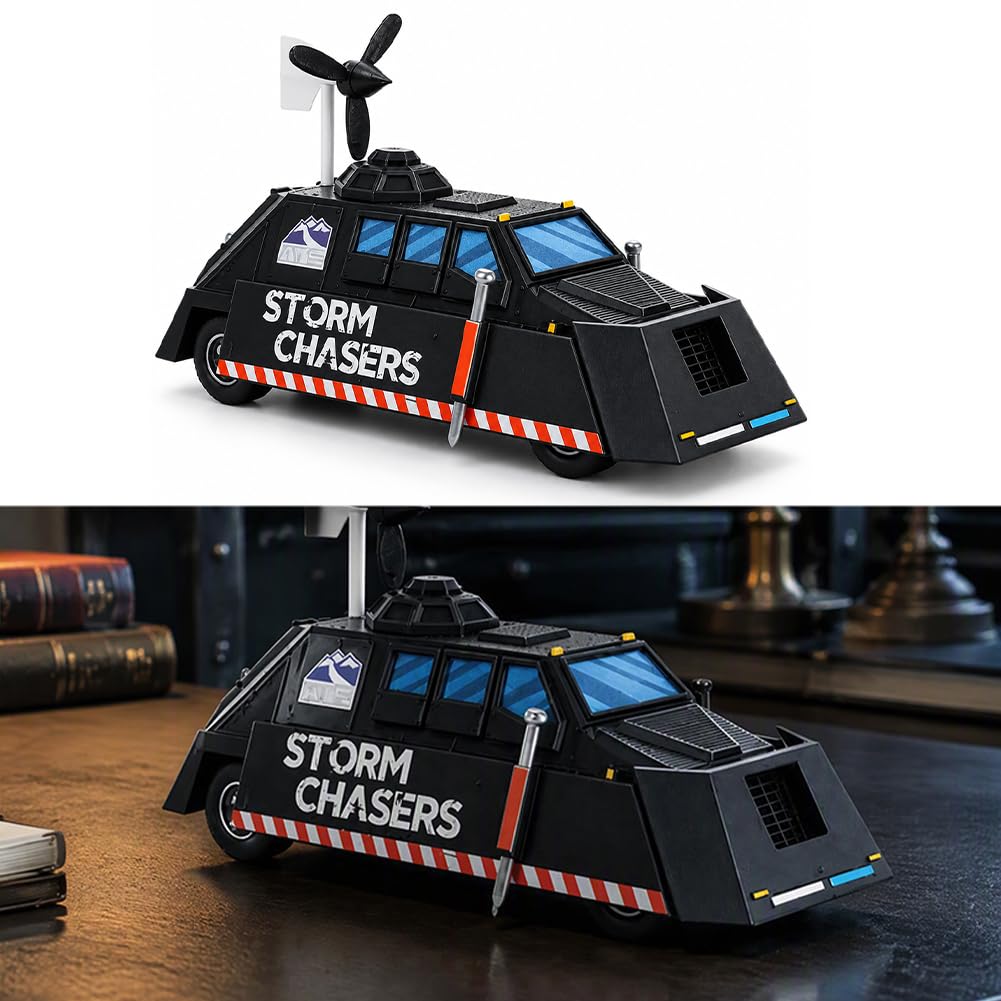 TIV Storm Chasing Car Model, 3D Printed Tornado Interceptor Toy