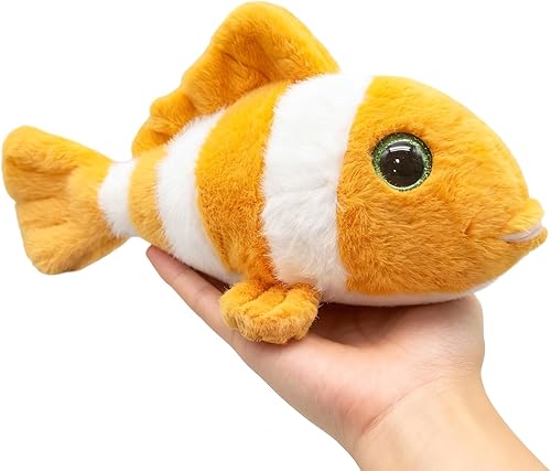 Miniatura 10 de Peluche de orca de orca, lindo juguete de peluche de orca suave, peluche de orcas pequeños y congestionados, animales de peluche de océano, regalos