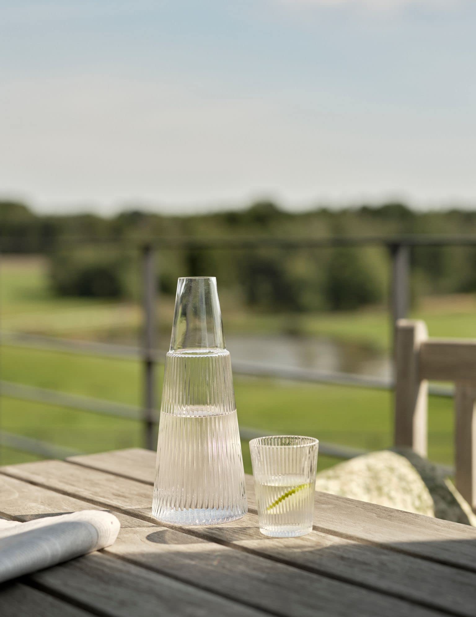 Stelton - Pilastro Carafe with Glass 1 l (x-507)