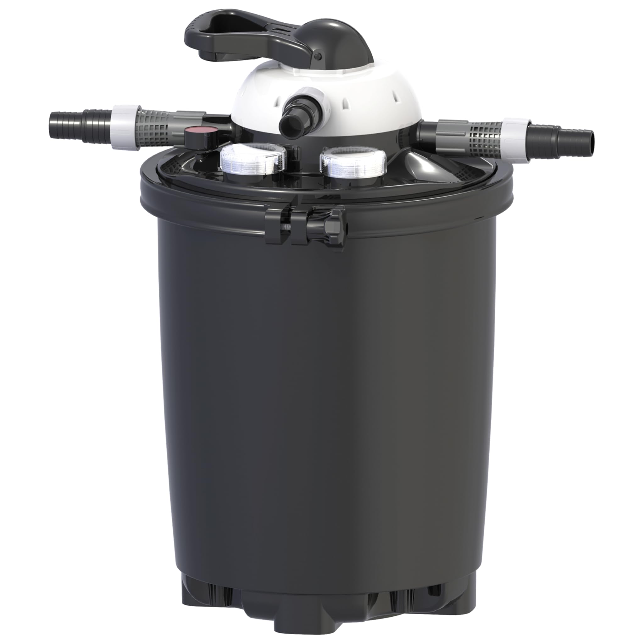 Velda 126310 - Filtro de presión para estanques de hasta 10.000 litros Incl. 9 vatios UV-c, Clara de Control 25 UV-c,