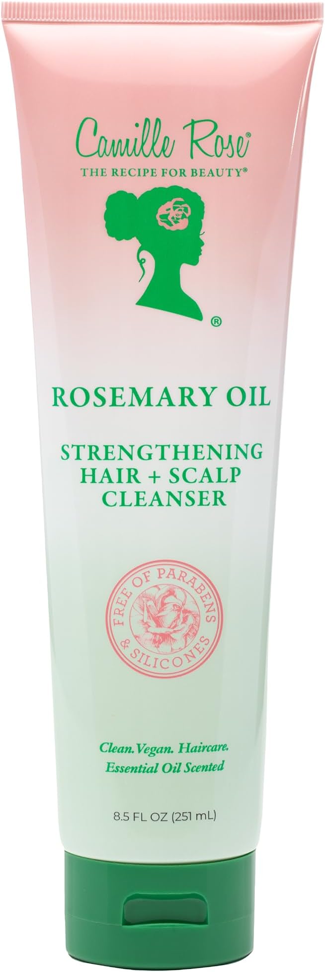 Rosemary Oil Hair and Scalp Cleanser | Castor Oil, Peppermint & Rosemary Essential Oils to Encourage Hair Growth & Strengthen | Natural Build Up Remover | 8.5 fl oz