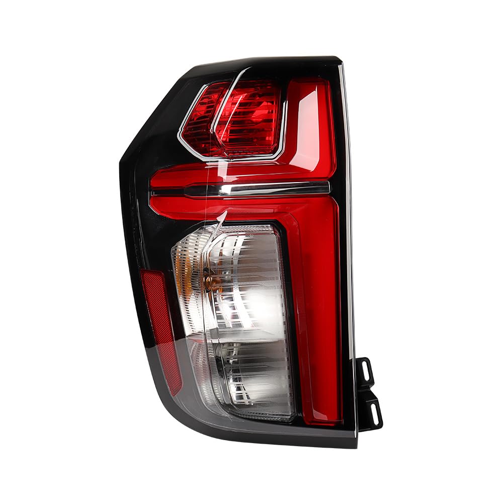 Astra Depot Left Taillight Assembly Clear Red Lens Replacement for 2021-2023 Chevy Suburban Tahoe Brake Turn Signal Reverse Tail Lamp Driver Side