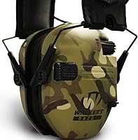 Vista 3 de Walker's Razor Slim Ultra Low Profile Compact Design Adjustable Range Shooting Hunting Hearing Protection Electronic Earmuffs
